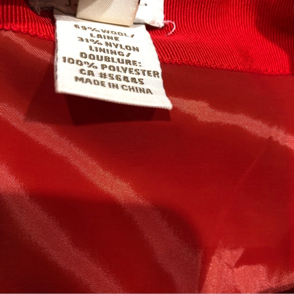 J Crew Orange Tangerine Wool Blend Mini Skirt 12 - Picture 6 of 7